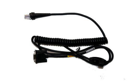 Honeywell Coiled RS-232 DB-9 Cable, 5V, 3 m (9.8 ft), CBL-120-300-C00