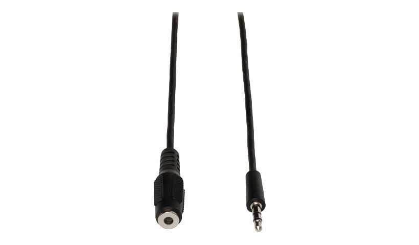 Tripp Lite P311-006 3.5mm Mini Stereo Audio Extension Cable 6 ft