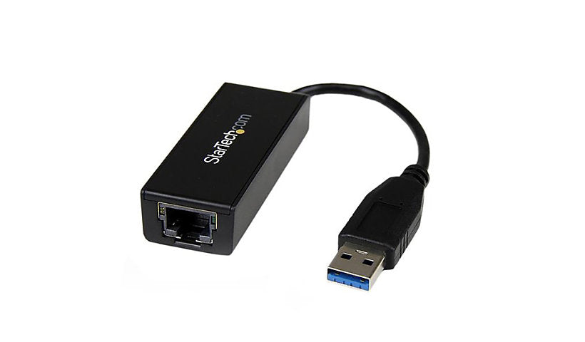 StarTech USB31000S USB 3.0 Gigabit Ethernet NIC, RJ-45, Built-in Cable, TAA