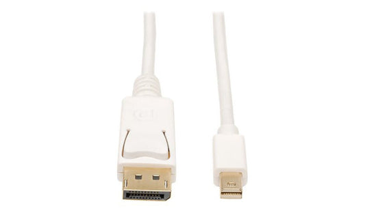 Tripp Lite P583-010 Mini DisplayPort to DisplayPort Cable 10 ft 4K 60Hz White