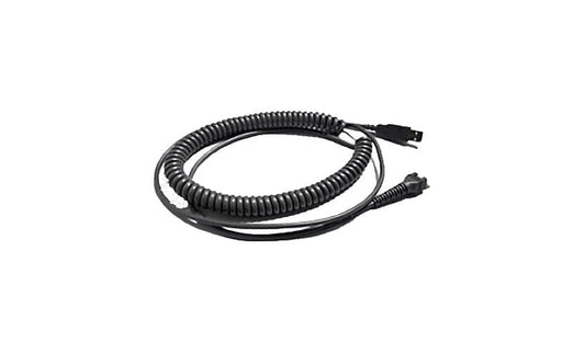 Code 14 ft Coiled USB Affinity Cable for CR8000 Readers, CRA-C514