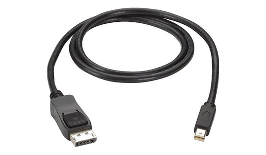 Black Box ENVMDPDP-0006-MM Mini DisplayPort to DisplayPort Cable 6 ft DP 1.1