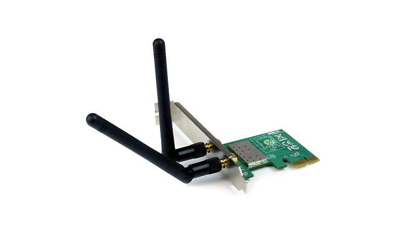 StarTech PEX300WN2X2 Wireless N 300 Mbps PCIe Card, 2T2R, 2 Antennas, TAA