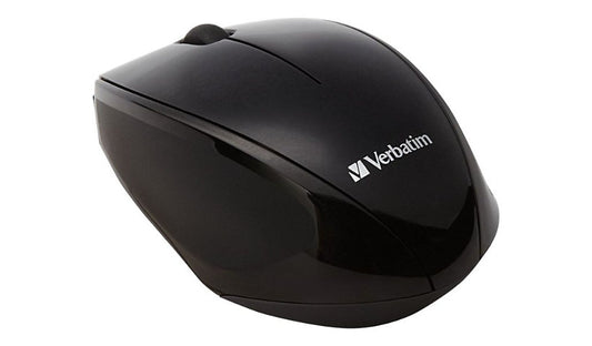 Verbatim 97992 Wireless Multi Trac Blue LED Mouse Nano Receiver Black 1 Year