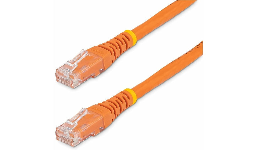 StarTech.com C6PATCH50OR Cat6 Molded UTP Ethernet Patch Cable 50 ft Orange