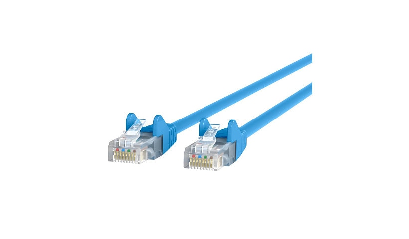 Belkin A3L791-02-BLU-S Cat5e Snagless UTP Ethernet Patch Cable 2 ft Blue