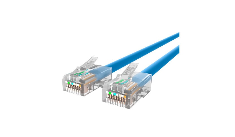 Belkin A3L791-01-BLU Cat5e Molded UTP Ethernet Patch Cable 1 ft Blue