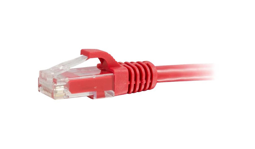 C2G 04000 Cat6 Snagless UTP Ethernet Patch Cable 6 ft Red