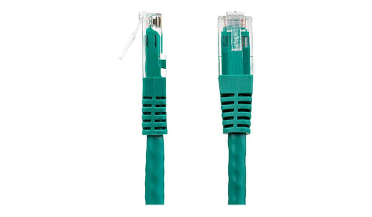 StarTech.com C6PATCH15GN Cat6 Molded UTP Ethernet Patch Cable 15 ft Green