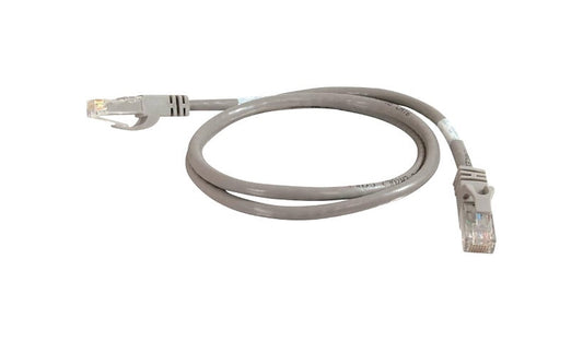 C2G 03970 Cat6 Snagless UTP Ethernet Patch Cable 12 ft Gray