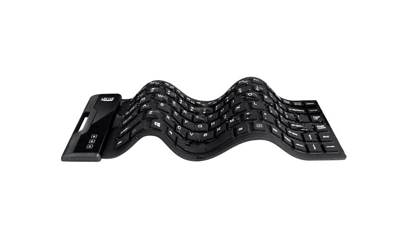 Adesso AKB-212UB Mini Flexible Antimicrobial Waterproof Keyboard 1 Year