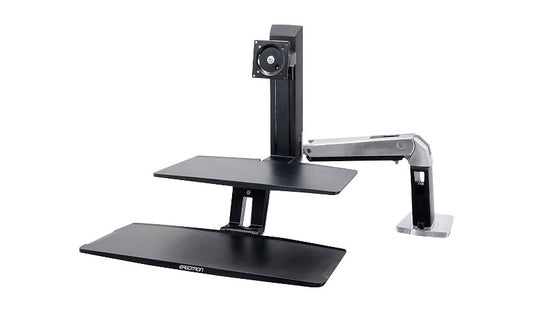 Ergotron WorkFit-A Single LD, Suspended Keyboard, 24-390-026