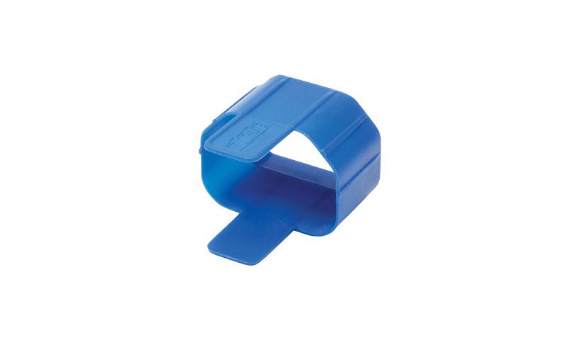Tripp Lite PLC13BL PDU Plug-Lock Inserts C14 to C13 100 Pack Blue 2 Year