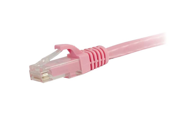 C2G 04049 Cat6 Snagless UTP Ethernet Patch Cable 7 ft Pink