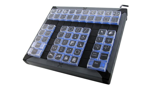 P.I. Engineering X-keys XK-60 Programmable 60 Key Keypad Backlit