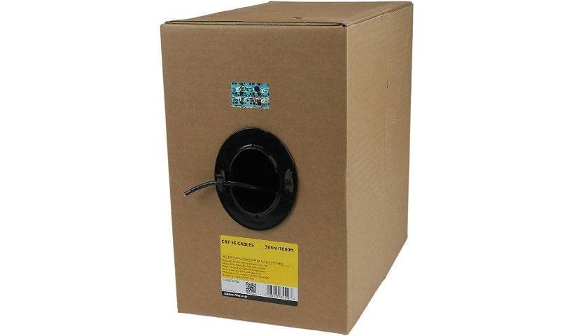 StarTech.com WIR5ECMRBK Cat5e Riser Bulk Cable 1000 ft Solid Lifetime Warranty