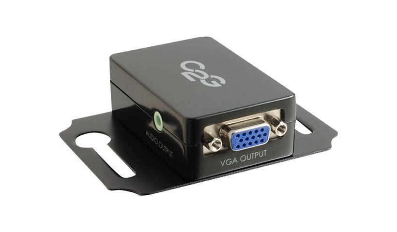 C2G 40714 Pro HDMI to VGA and Audio Converter Active 1 Year