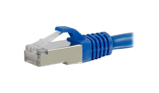 C2G 00796 Cat6 Snagless Shielded Ethernet Patch Cable 6 ft Blue