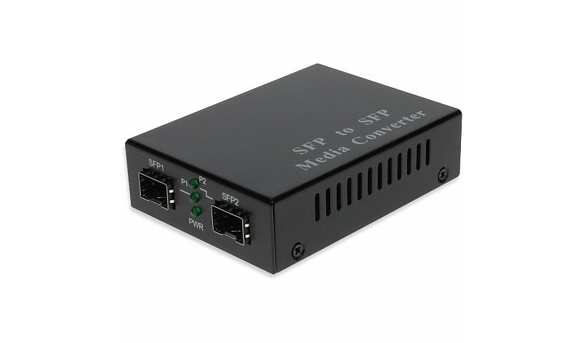 Proline Open SFP to Open SFP Fiber Media Converter, Wavelength, Mode and Fiber Type Conversion, PRO-GMC-2SFP