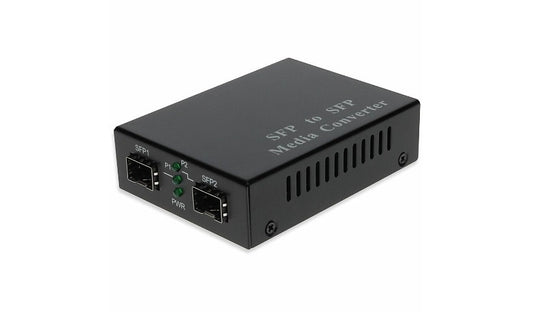 Proline Open SFP to Open SFP Fiber Media Converter, Wavelength, Mode and Fiber Type Conversion, PRO-GMC-2SFP
