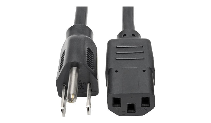 Tripp Lite P006-002-13A NEMA 5-15P to C13 Computer Power Cord 2 ft 13A 125V