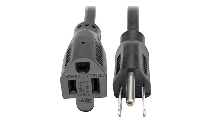 Tripp Lite P024-010-13A NEMA 5-15P to NEMA 5-15R Power Extension Cord 10 ft 13A