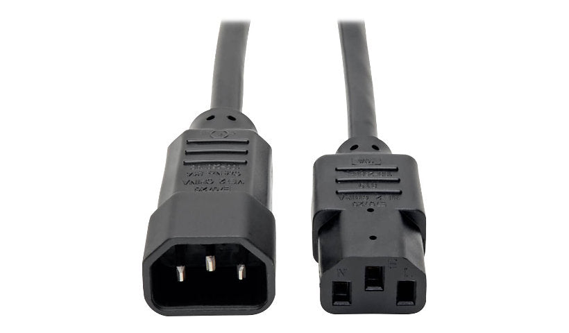 Tripp Lite P004-005-13A C13 to C14 PDU Extension Power Cord 5 ft 13A 250V 16 AWG