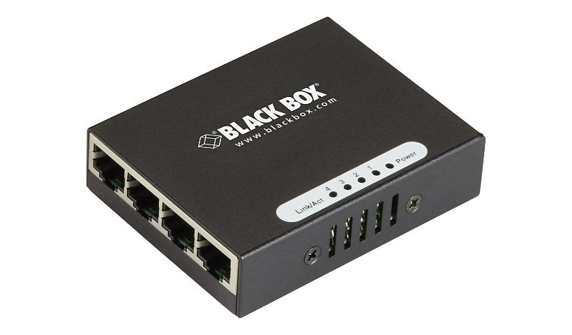 Black Box LGB304A 4-Port Gigabit USB-Powered Portable Switch