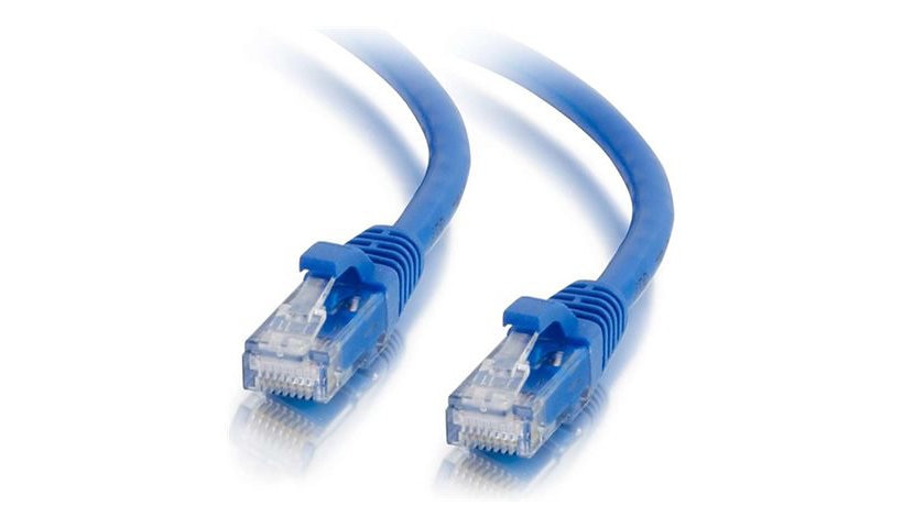 C2G 00690 Cat6a Snagless UTP Ethernet Patch Cable 2 ft Blue