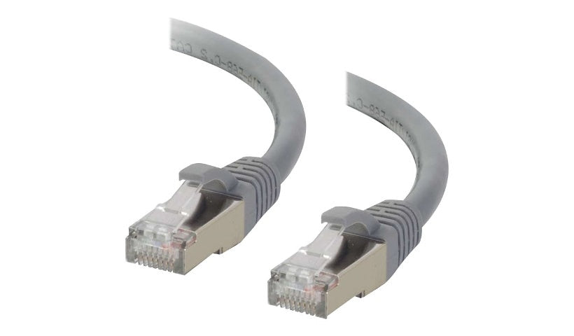 C2G 00787 Cat6 Snagless Shielded Ethernet Patch Cable 20 ft Gray