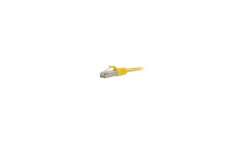 C2G 00872 Cat6 Snagless Shielded Ethernet Patch Cable 20 ft Yellow