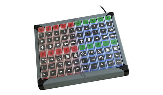 P.I. Engineering X-keys XK-80 Programmable 80 Key Keyboard Backlit 1 Year