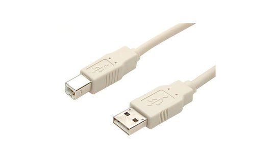 StarTech.com USB 2.0 A to B Printer Cable, Male/Male, 10 ft