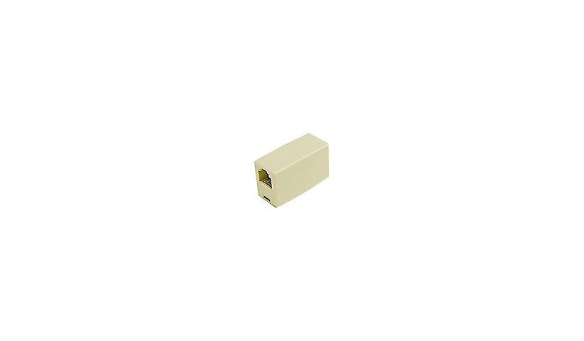 C2G 01937 8-Pin RJ45 Straight-Through Inline Coupler Lifetime Warranty