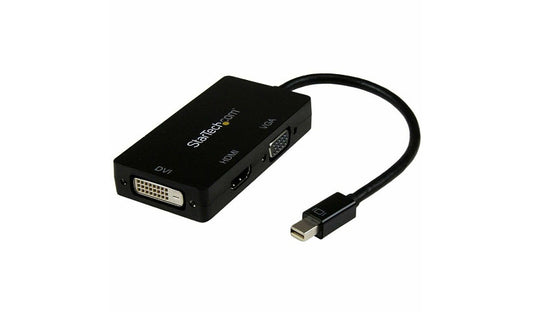 StarTech.com 3-in-1 Mini DisplayPort to VGA, DVI-D or HDMI Adapter, 1920x1200
