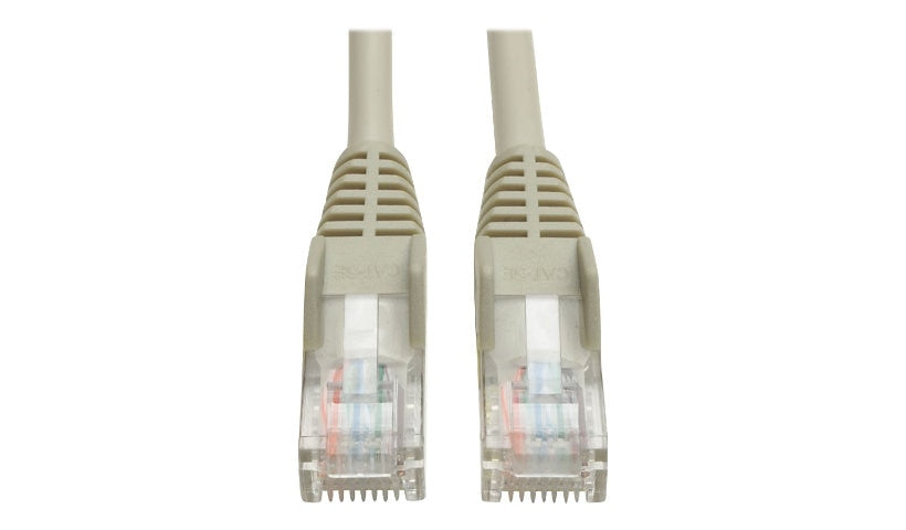 Tripp Lite N001-025-GY Cat5e Snagless UTP Ethernet Patch Cable 25 ft Gray