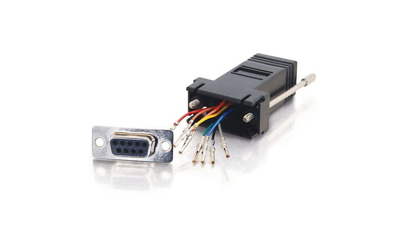 C2G 02943 RJ45 to DB9 Serial RS232 Modular Adapter Lifetime Warranty
