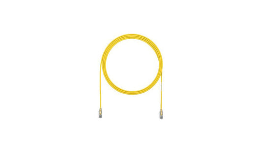 Panduit UTP28SP3YL TX6 Cat6 28 AWG UTP Patch Cable 3 ft Yellow