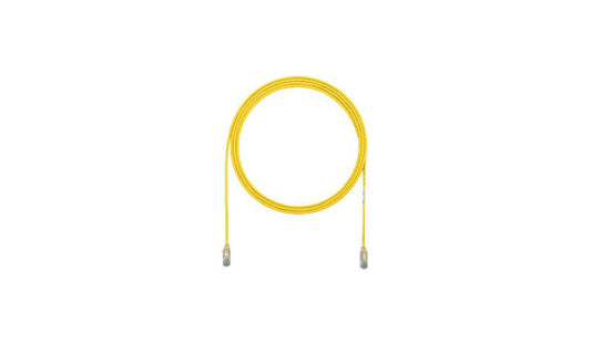 Panduit UTP28SP5YL TX6 Cat6 28 AWG UTP Patch Cable 5 ft Yellow