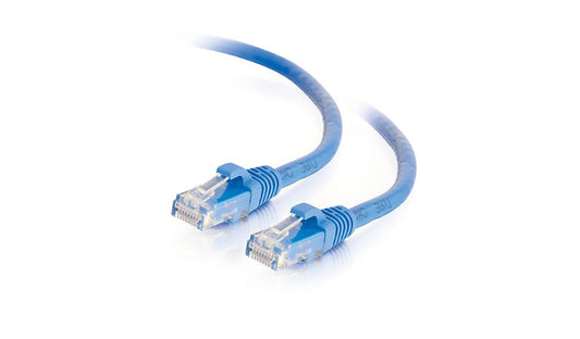 C2G 01076 Cat6 Slim Snagless UTP Ethernet Patch Cable 3 ft Blue