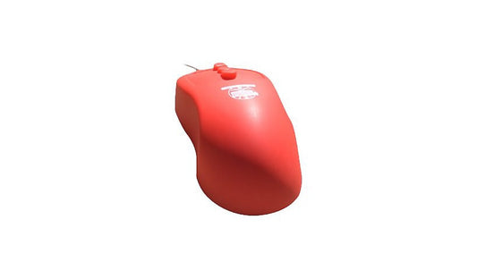 Man and Machine Petite PM/R5 Waterproof Disinfectable Mouse Red TAA 2 Year