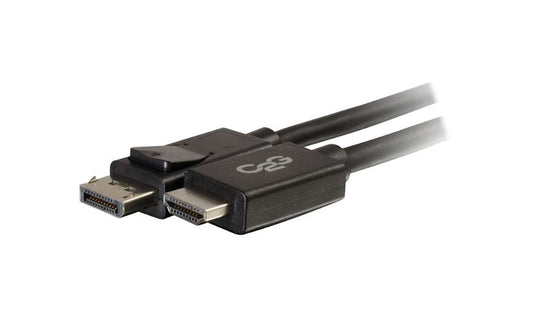 C2G 54326 DisplayPort to HDMI Adapter Cable 6 ft 1080p Lifetime Warranty