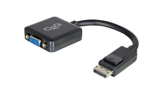 C2G 54323 DisplayPort to VGA Active Adapter 8 in up to 1920 x 1200 1 Year