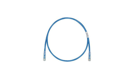 Panduit UTP28SP14BU 14ft Cat6 UTP Patch Cable, RJ45 to RJ45, 28 AWG Small Diameter, Blue