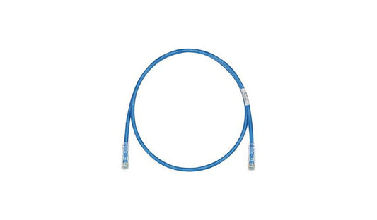 Panduit UTP28SP15BU 15ft Cat6 UTP Patch Cable, RJ45 to RJ45, 28 AWG Small Diameter, Blue
