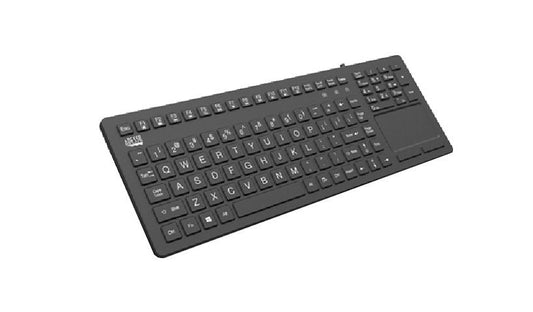 Adesso AKB-270UB Antimicrobial Waterproof Silicone Keyboard Touchpad IP67 1 Year