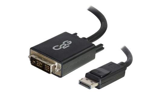 C2G 54328 DisplayPort to DVI-D Adapter Cable 3 ft 3 Year