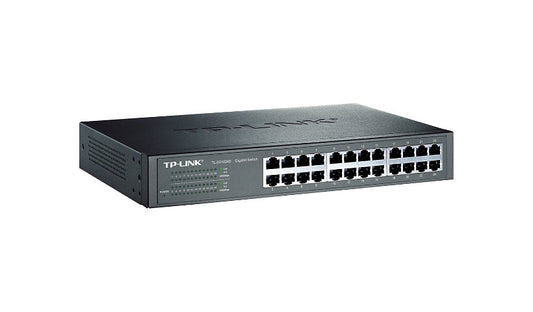 TP-Link TL-SG1024D 24-Port Gigabit Unmanaged Switch, Desktop or Rack