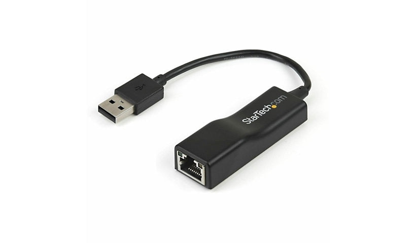 StarTech USB2100 Fast Ethernet USB 2.0 Adapter, 10/100 RJ-45 Dongle