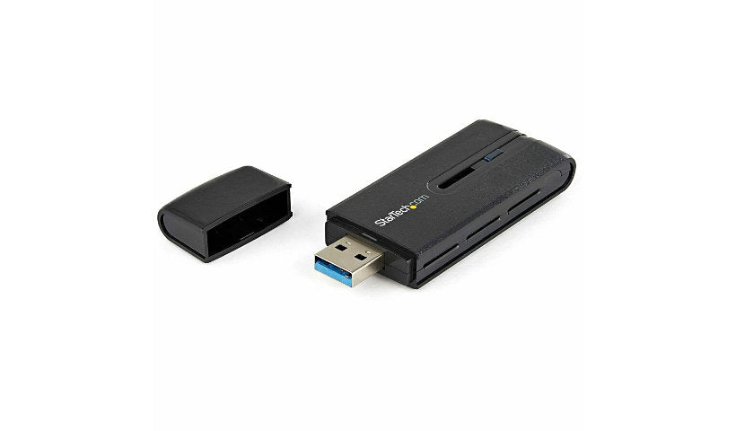 StarTech USB867WAC22 AC1200 Dual Band Wi-Fi USB 3.0 Adapter, 802.11ac, TAA